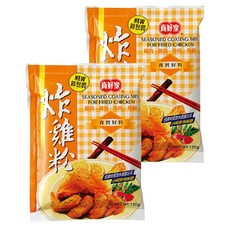 真好家 炸雞粉，多種特殊澱粉及調味料調配而成，不必醃漬，沾粉片刻即可油炸，使用簡單方便, 120g, 2包
