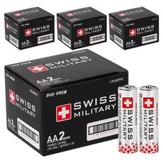 SWISS MILITARY AA LR6 2SW 散裝電池, 20入, 4個