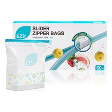 EZ'n 滑鏈夾鏈袋, 1個, 大(L), 60入