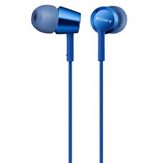 SONY 索尼 彩色入耳式耳機, MDR-EX155AP, 藍色