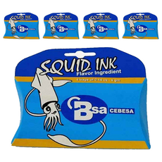 세베사 오징어 먹물 색소 소, 16g, 5개