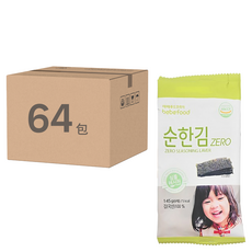 bebefood 寶寶福德 孩童無調味海苔, 1.45g, 32包, 原味, 64包