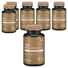 NUTRICORE 綠蜂膠錠, 60顆, 1.5g, 6罐