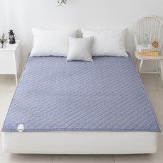 자게스 탄소매트 슬림형 원난방, 그레이, 퀸 (150 x 200 cm)