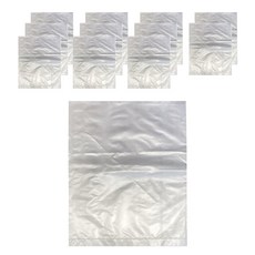 PP 1磅 25 x 35cm (10"x14") 透明 食品分裝袋 物品收納袋, 3個, 4包