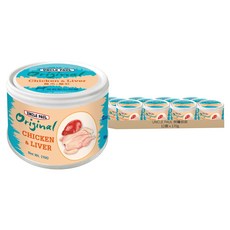 UNCLE PAUL 保羅叔叔 點心狗罐, 170g, 12個, 雞肉 + 雞肝