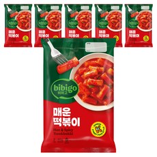 CJ bibigo 辣炒年糕, 6個, 360g