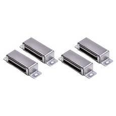 Sonjabisesang 不鏽鋼強力磁吸門扣 髮絲紋, 4個