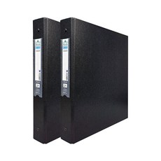 Hope Office Point A4 Rikeul 60頁資料夾, 黑色, 2個