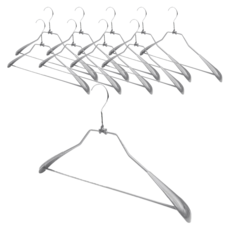 Nature Living 西裝基本衣架, 灰色, 10個