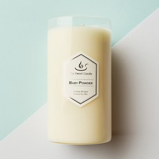 the Sweet 大罐裝大豆蠟燭, 1個, 嬰兒爽身粉
