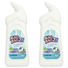 MAO BAO2 毛寶兔 超果酸馬桶去垢除臭清潔劑 (651g), 2瓶