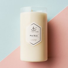 the Sweet 大罐裝大豆蠟燭, 1個, 粉紅沙灘