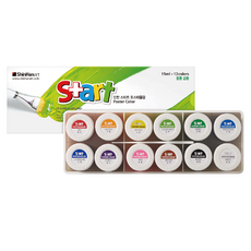 신한화구 포스터 칼라, 15ml, 12색