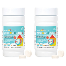 Vitamin Village 孩童維生素D鈣鎂錠片, 60顆, 2罐