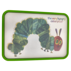 YAXELL DISNEY 銀離子雙面砧板, 好餓的毛毛蟲, 輕量防滑砧板, 邊緣防滑設計, 雙面皆可使用, 1個