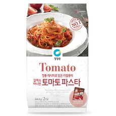 청정원 갈릭 앤 어니언 토마토 파스타, 644.4g, 1개