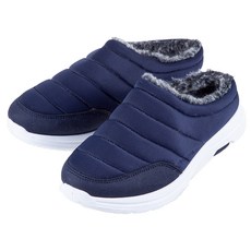CARET 保暖鋪棉毛絨拖鞋, 海軍, 230