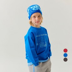 OWLEYBARN 兒童款 Ollie 素色大學T