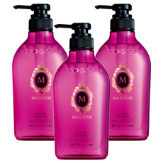 MA CHERIE 瑪宣妮 莓果珍珠洗髮精 蓬鬆感, 450ml, 3瓶