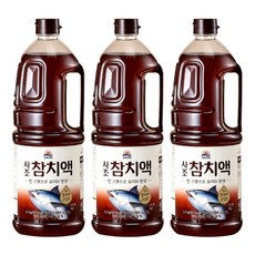 사조 참치액, 2.1kg, 3개