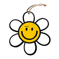 Abode 雛菊笑臉造型隔熱墊, 混色, 1入