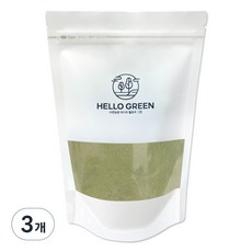 헬로우그린 시금치 분말, 3개, 250g