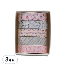 KOKA 手帳裝飾紙膠帶 5入, 3套, 04