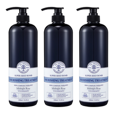 Dr.SEED 柔敏香氛潤髮乳 玫瑰香 pH5.5弱酸性 低刺激性, 1L, 3瓶