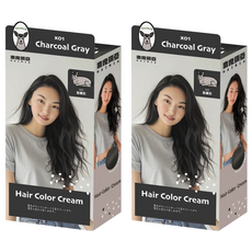 NAIRIA 奈良彌亞 護髮染 X01, 2個, 鉛筆灰