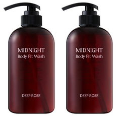 CHARMZONE Midnight緊緻沐浴露 濃郁玫瑰香味, 500ml, 2個