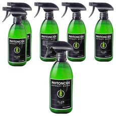PHYTONCIDE 扁柏消臭噴霧, 500ml, 6個