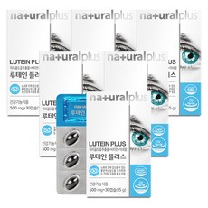 내츄럴플러스 루테인 플러스, 30정, 6개
