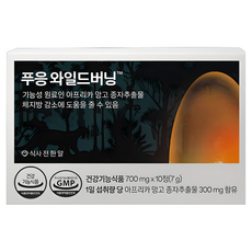 푸응 와일드버닝 다이어트식품, 10정, 1개