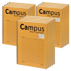 POPO FANCY Campus 筆記本 3, 黃色, 15個