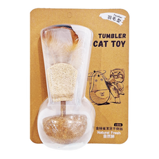 自然鮮 Natural Fresh 金絲雀潔牙不倒翁, 羽毛型 貓玩具, 1個, 45-NF-042