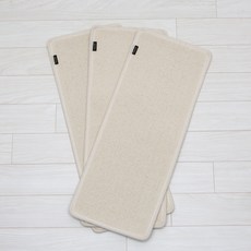 Monello 貓用垂直壁掛式貓抓板, 奶油色, 3個