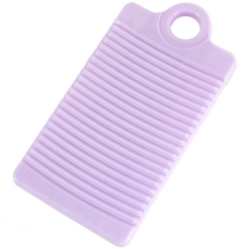 Happyj 迷你浴室方形洗衣板, 1個, 紫色