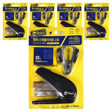 Peace Tools 平和釘書機2號, 混合顏色, 5套