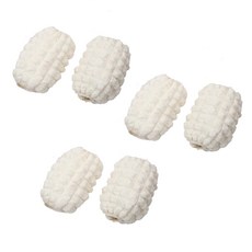 지금오늘 다용도 작업용 퍼프토시 루즈핏 팔토시 6p, 아이보리