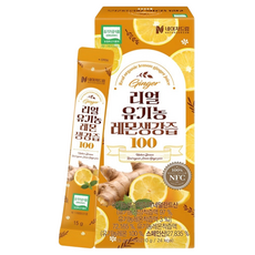 NATUREDREAM 檸檬生薑汁隨身包 14條入, 1個, 210g