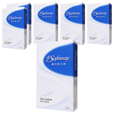 Safeway 無感超薄型衛生套, 12個, 6盒