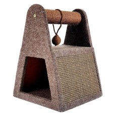 doter 寵愛物語 CT81 山頂睡窩貓跳台, 咖啡色, 1個
