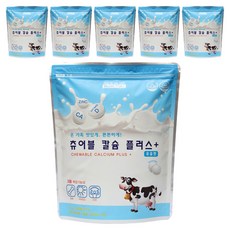 HelperJang 咀嚼鈣片 牛奶口味, 180顆, 6袋