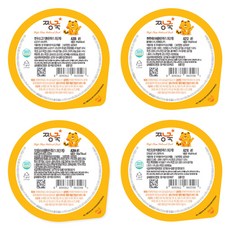 Jjangjuk 副食品粥組 A款, 韓牛稀粥口味+藍莓梨子稀粥口味+雞肉甜南瓜稀粥口味+什錦蔬菜稀粥口味, 1組