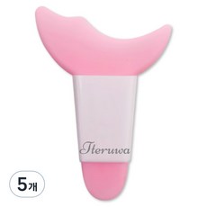 Tteruwa 眼線輔助器 眼線液睫毛膏矽膠刷, 隨機出貨, 5個