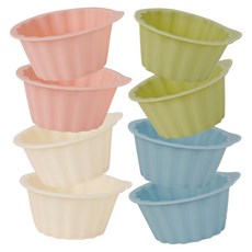 AttiRabbit 松松矽膠瑪芬模具 8入, 8個