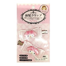 MY MELODY 美樂蒂 瀏海髮夾/造型緞帶/髮夾/蝴蝶結大頭款