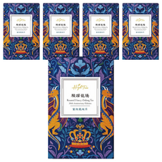 High Tea 駿躍龍騰 蜜炆龍涎茶包 Set 溫潤不躁 生津止渴 嚴選高品質烏龍茶 甜潤回甘 沖泡簡易, 4g, 8入, 5盒