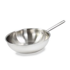 HANIL STAINLESS STEEL IH爐適用Zephyros系列5層不鏽鋼炒鍋 28cm, 1個